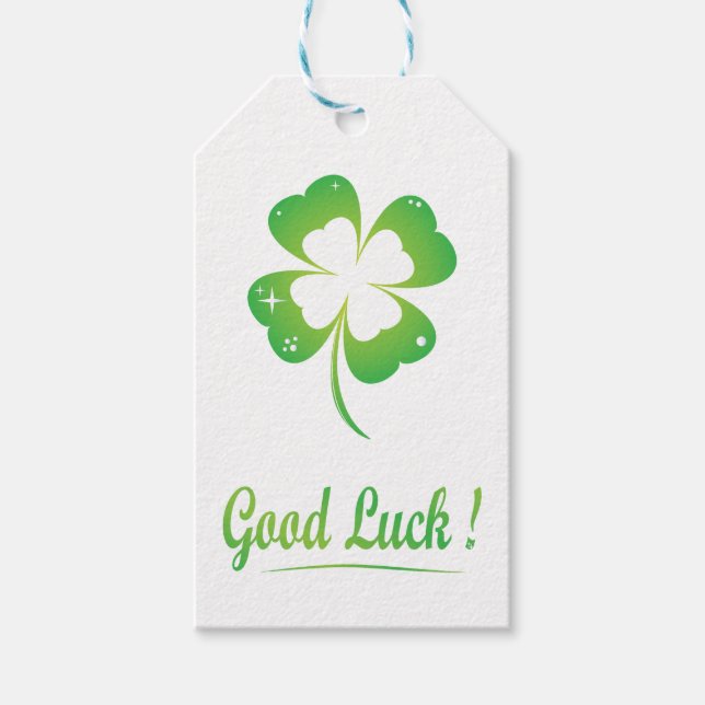 Good Luck Gift Tag (Front)