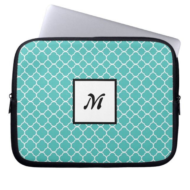 Good Luck/Harmony QuatrefoilDesign Electronics Bag (Front)