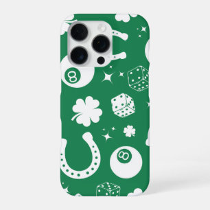 Good luck Horseshoe Shamrock iPhone 16 Pro Case