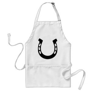 good luck horseshoe standard apron