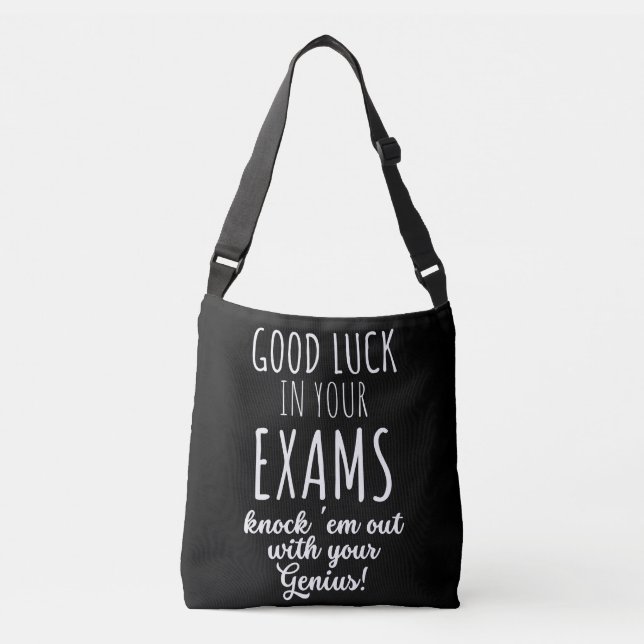 good Luck in your exams Crossbody Bag (Front)