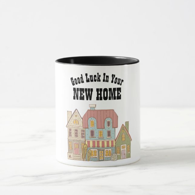 Good Luck In Your New Home - Customisable MUG Gift (Center)