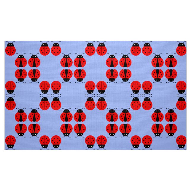Good Luck Ladybugs Fabric (Fat Quarter)