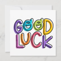Good Luck Lucky Rainbow Colour Wish