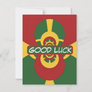 Good Luck! "May all your days be filled with Joy  Card