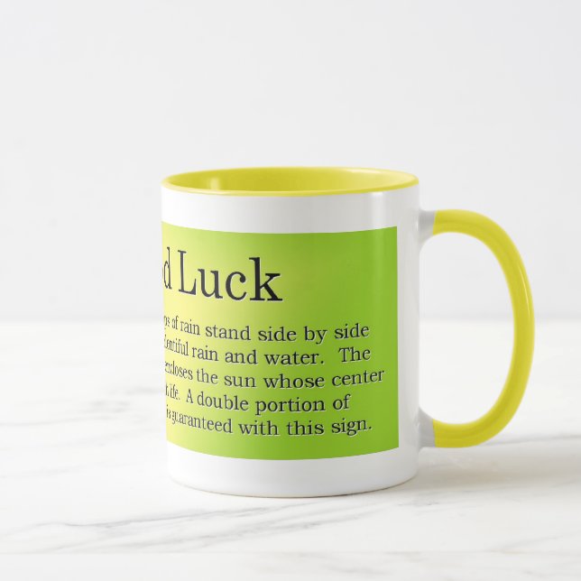 Good Luck Mug (Right)