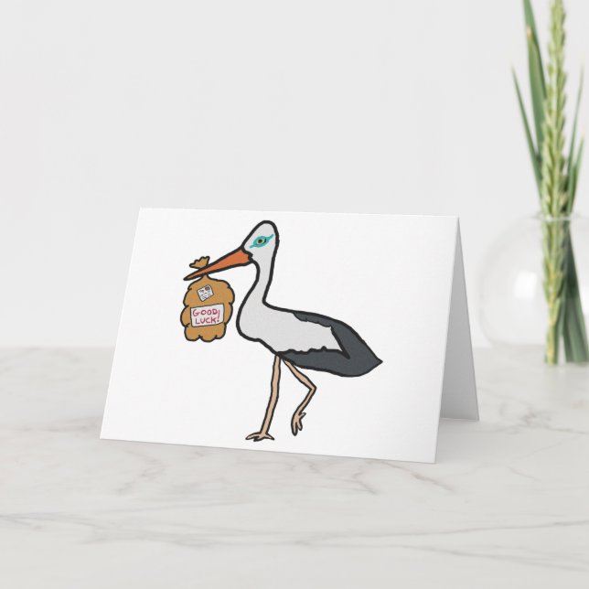 Good Luck New Baby Card (Front)