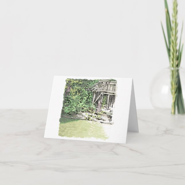 Good luck note card (Front)