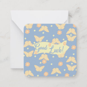 Good Luck Note Card: Card