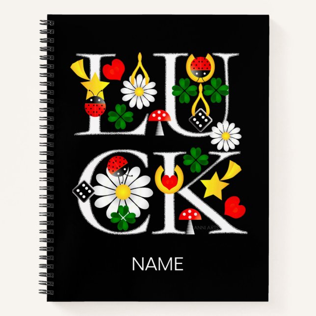 Good Luck Notebook (Front)