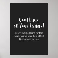 Good Luck on Your Exams!