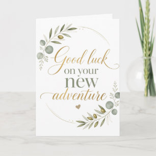 Good Luck on Your New Job Coworker Card
