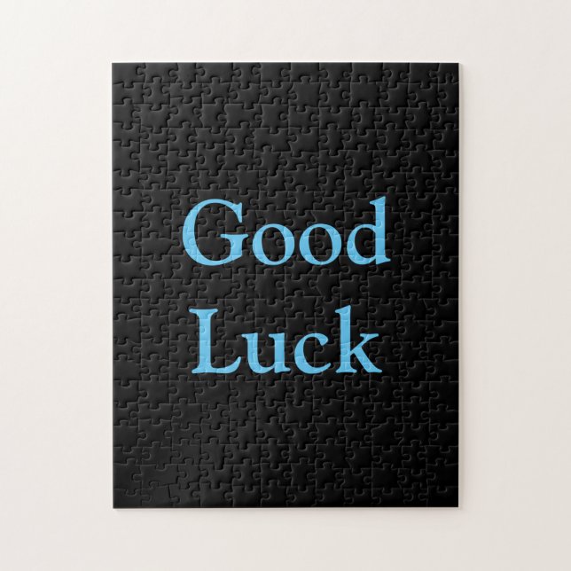 Good Luck or Your Words Puzzle (Vertical)