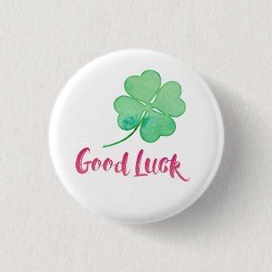 Good Luck Pin Button