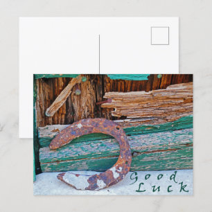 Good Luck postcard