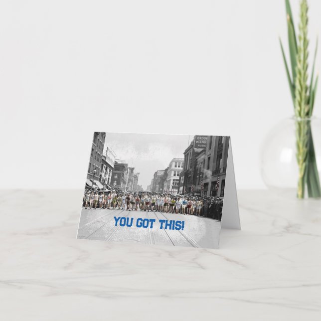 Good Luck Runner Card (Front)