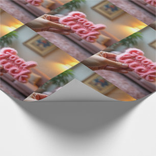 good luck  wrapping paper