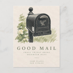 Good Mail Snail Mail Postcard