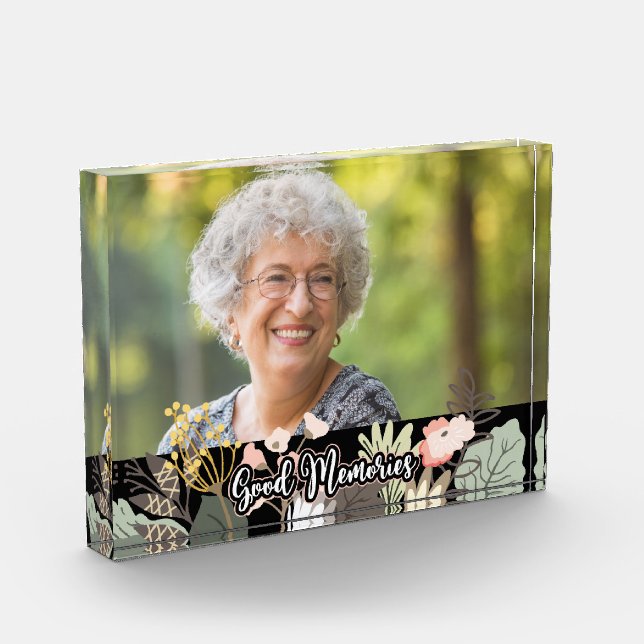 Good Memories Floral Celebration Of Life Photo (Left)