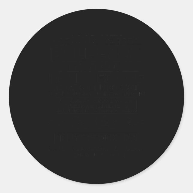 Good Men Still Exist He Was Born In December Funny Classic Round Sticker (Front)