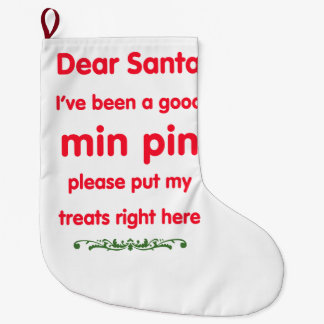 good min pin large christmas stocking