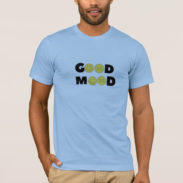 "Good Mood" Bold Typography T-Shirt – Spread Posit (Front)