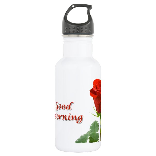 good morning 532 ml water bottle (Front)