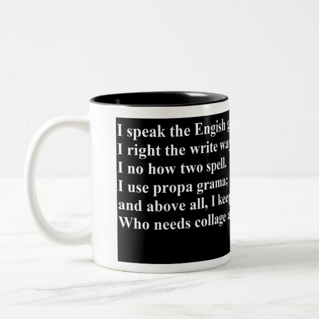 Good Morning America Two-Tone Coffee Mug (Left)
