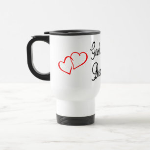 Good Morning Beautiful Red Heart Love Mug