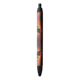 good morning black ink pen
