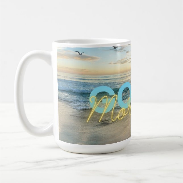 Good Morning Blue Sky Coffee Mug (Left)