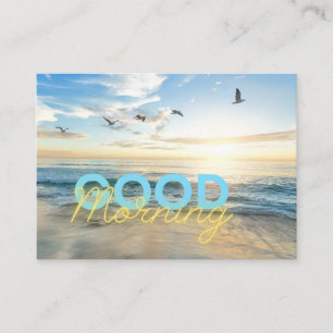 Good Morning Blue Sky Place Card