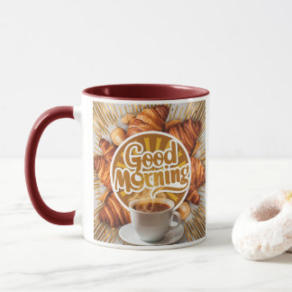 Good Morning Coffee Art #1 Mug