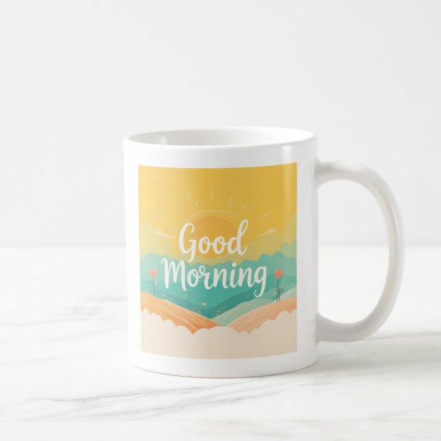Good Morning Coffee Mug (Right)