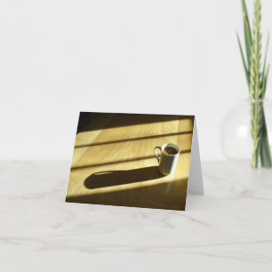 Good Morning Coffee note card