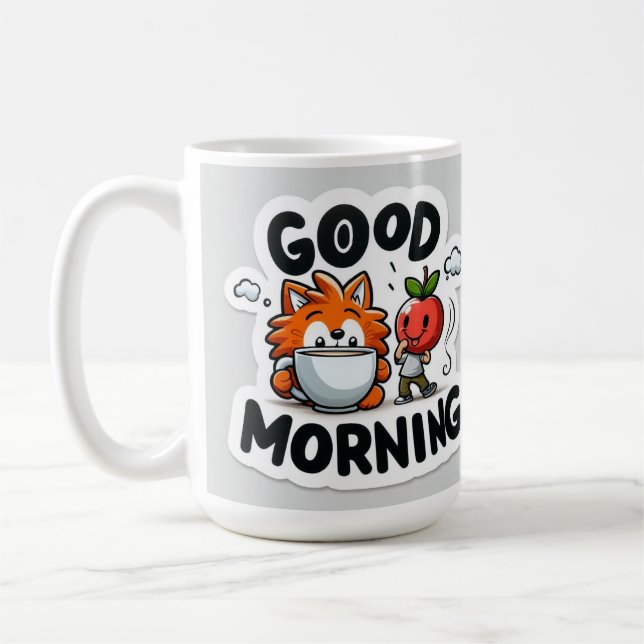 Good Morning    Collection  Design Coffee Mug (Left)