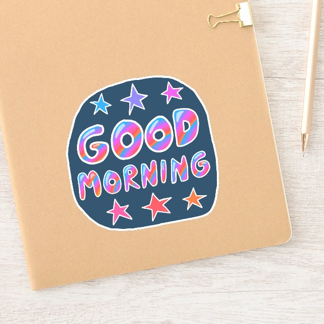 GOOD MORNING Cute Colourful & Fun Handlettering (Notebook)