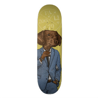 Good Morning, Dapper Doge Skateboard