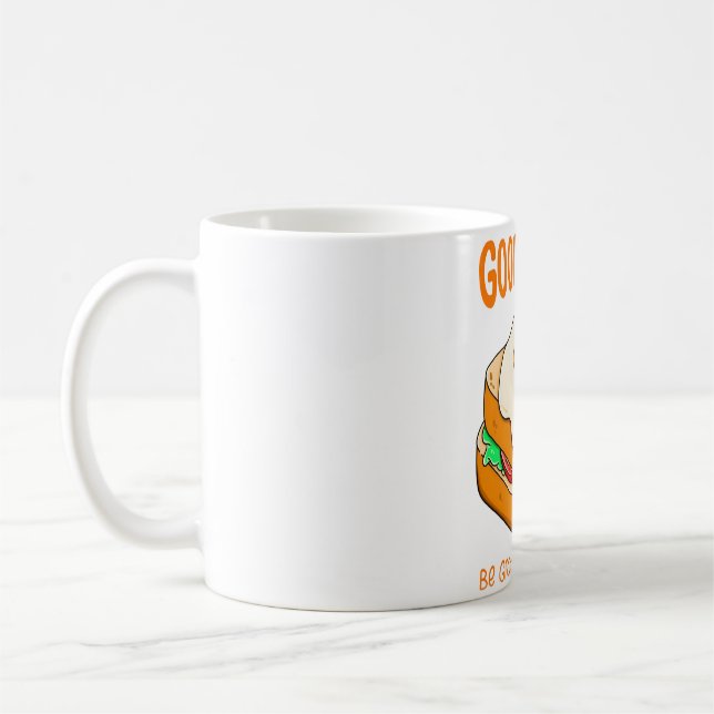 Good Morning Egg Yolk  Coffee Mug (Left)
