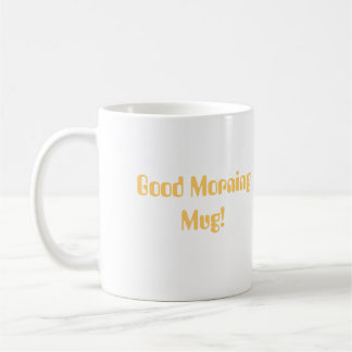 Good Morning Egret Sunrise Mug
