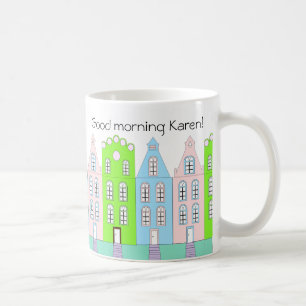 Good Morning European Aesthetic Elegant Coffee Mug