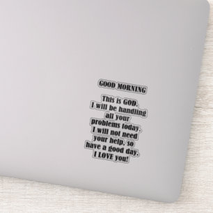 Good Morning from GOD