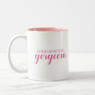 Good Morning Gorgeous Two-Tone Coffee Mug