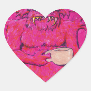 Good Morning! Heart Sticker