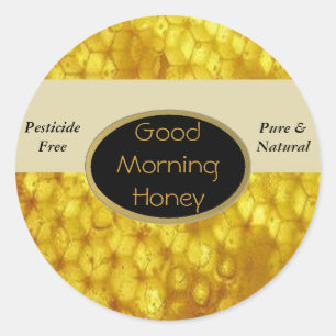 Good Morning Honey Labels