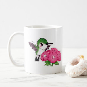 Good morning hummingbird coffee mug