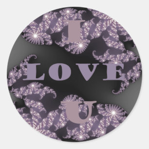 Good Morning I Love You.png Classic Round Sticker
