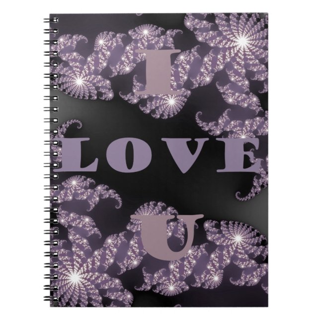 Good Morning I Love You.png Notebook (Front)