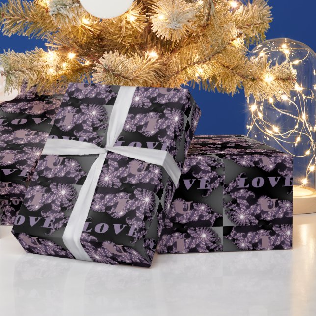 Good Morning I Love You.png Wrapping Paper (Holidays)