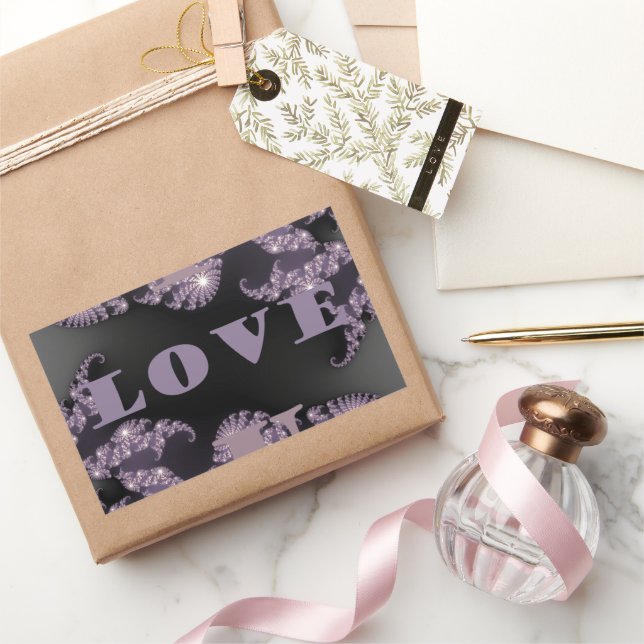 Good Morning I Love You Rectangular Sticker (Gifting)